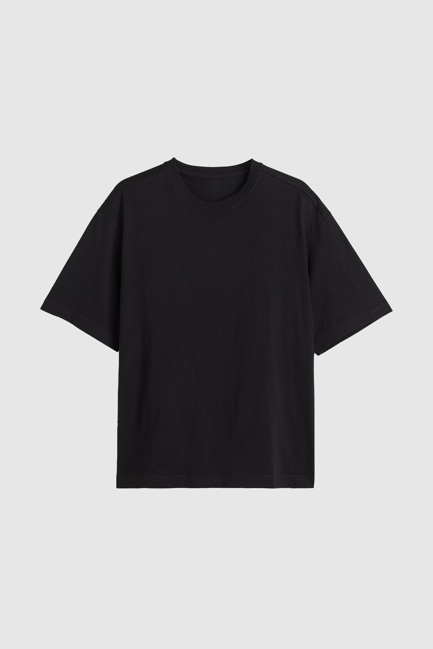 Box Fit T-shirt, Sort