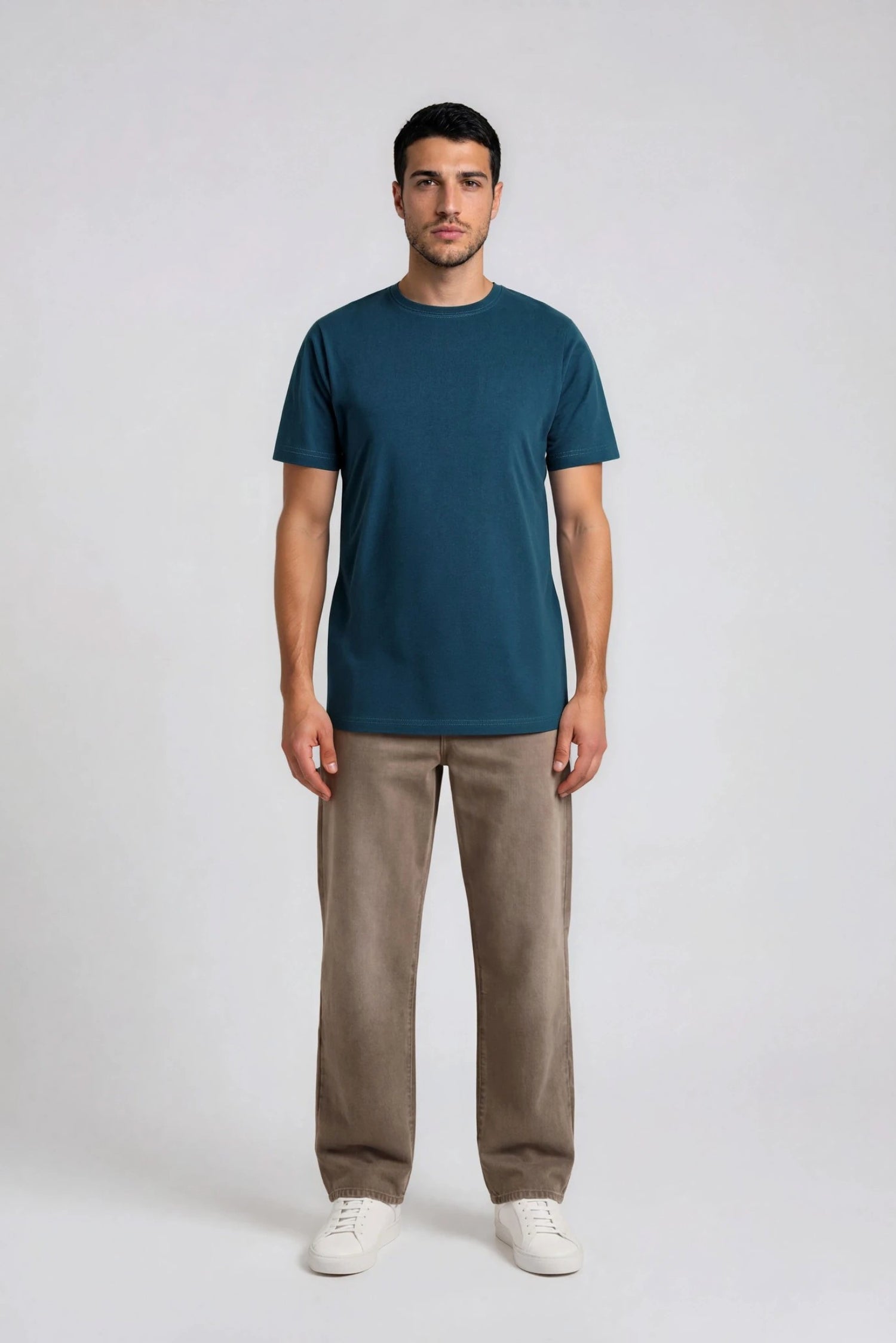 Organic Basic T-shirt, Mørkeblå