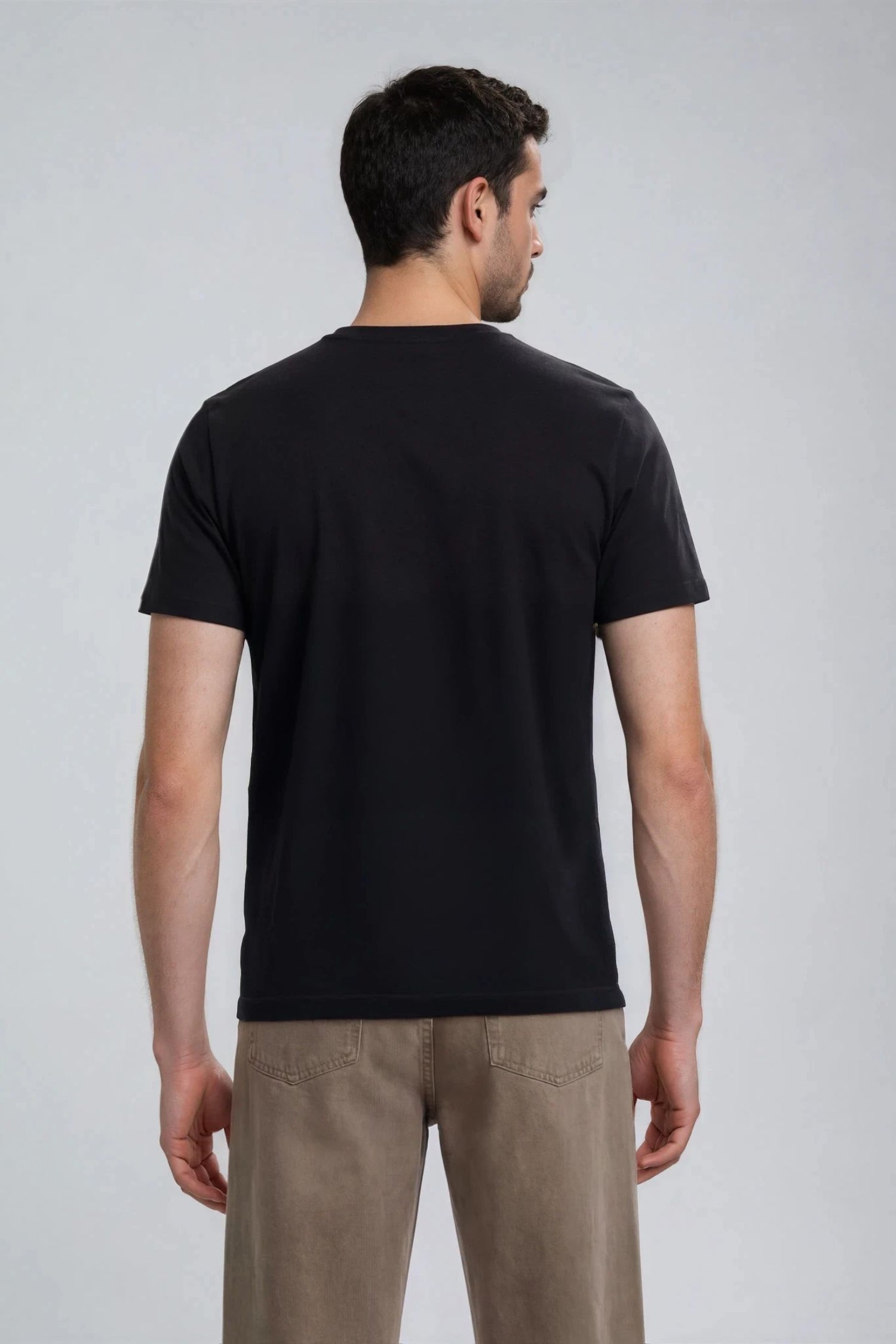 Organic Basic T-shirt, Sort
