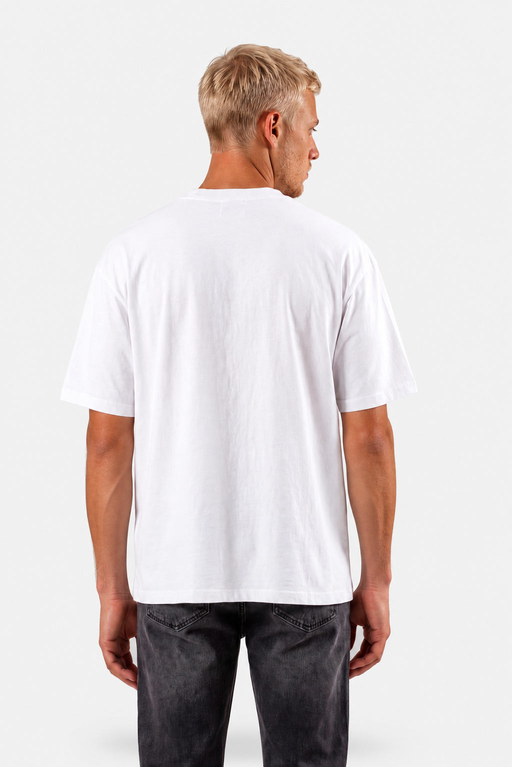 Box Fit T-shirt, Hvid