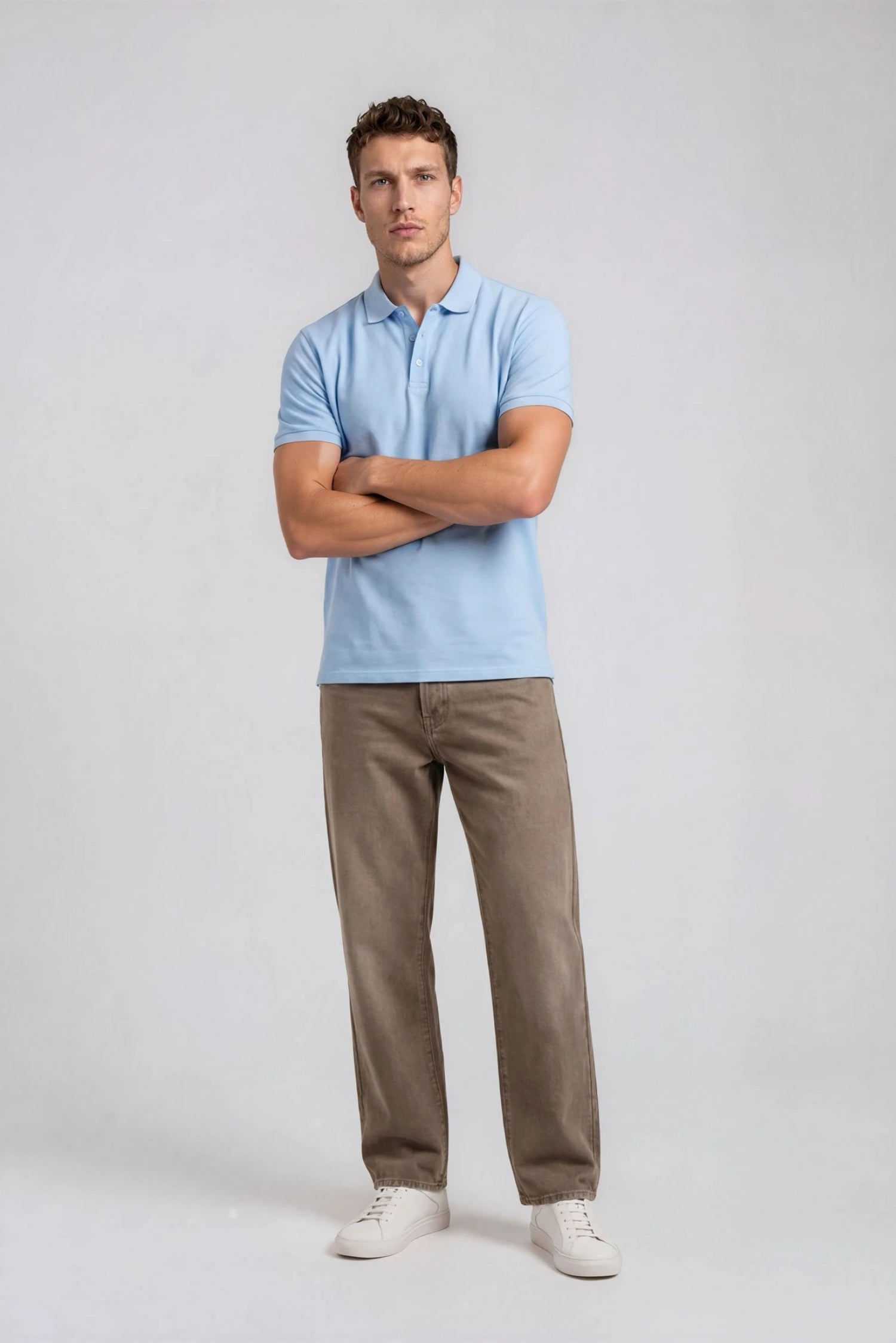 Performance Polo, Sky Blue