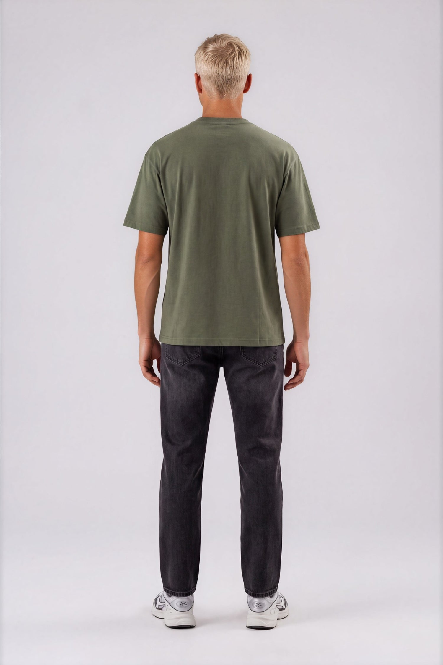 moodminor oversized tshirt army olive