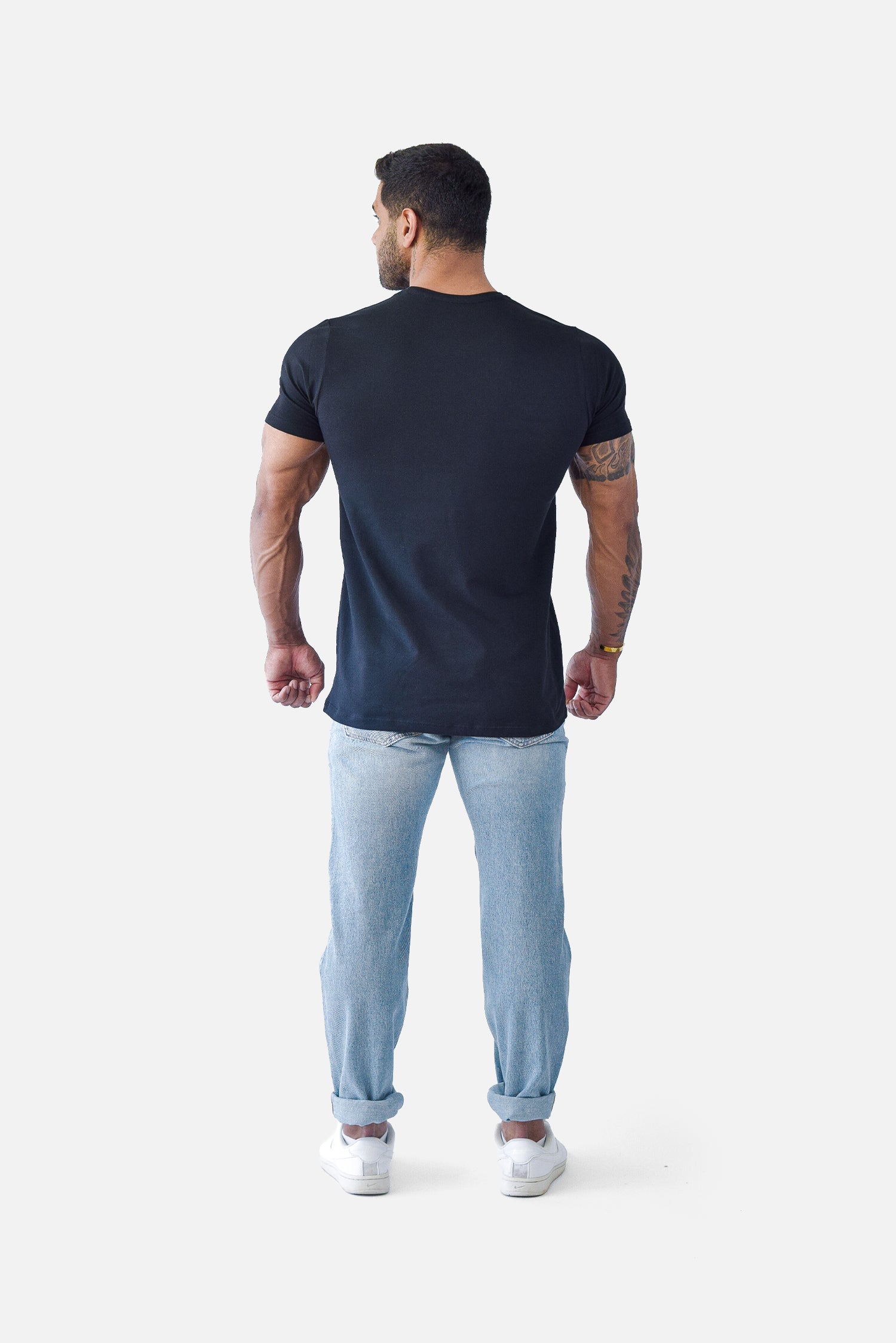 Muscle T-shirt, Sort