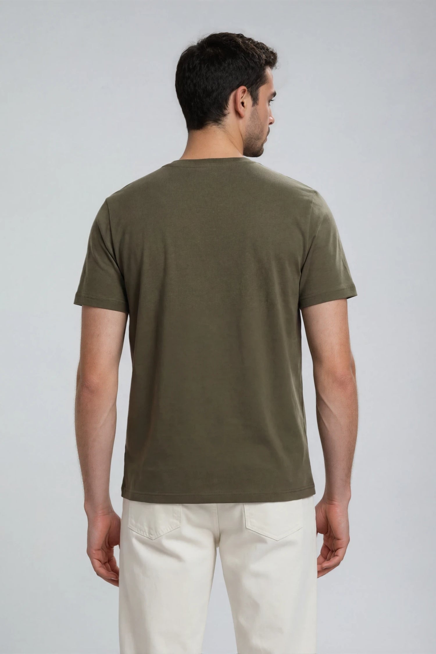 Organic Basic T-shirt, Army