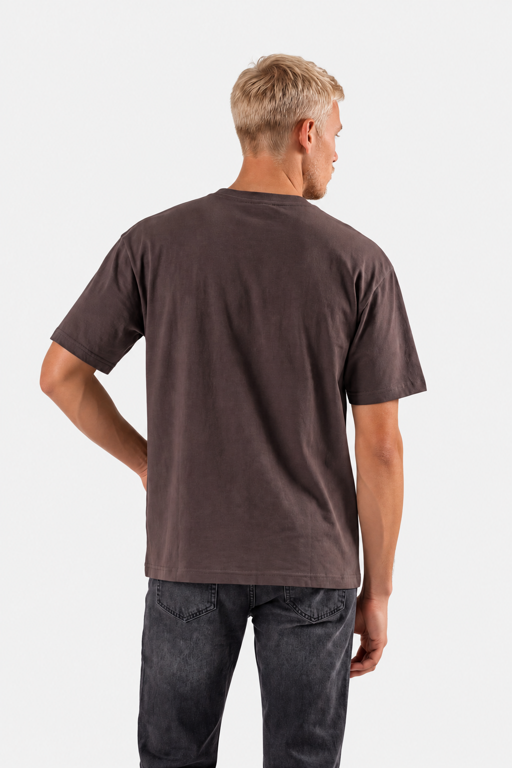 Box Fit T-shirt, Mocha