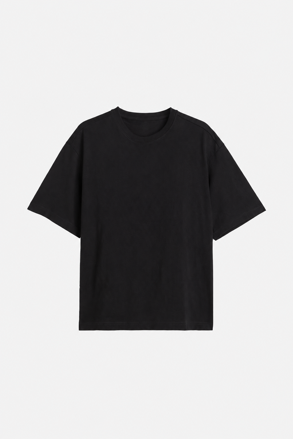 Box Fit T-shirt, Sort
