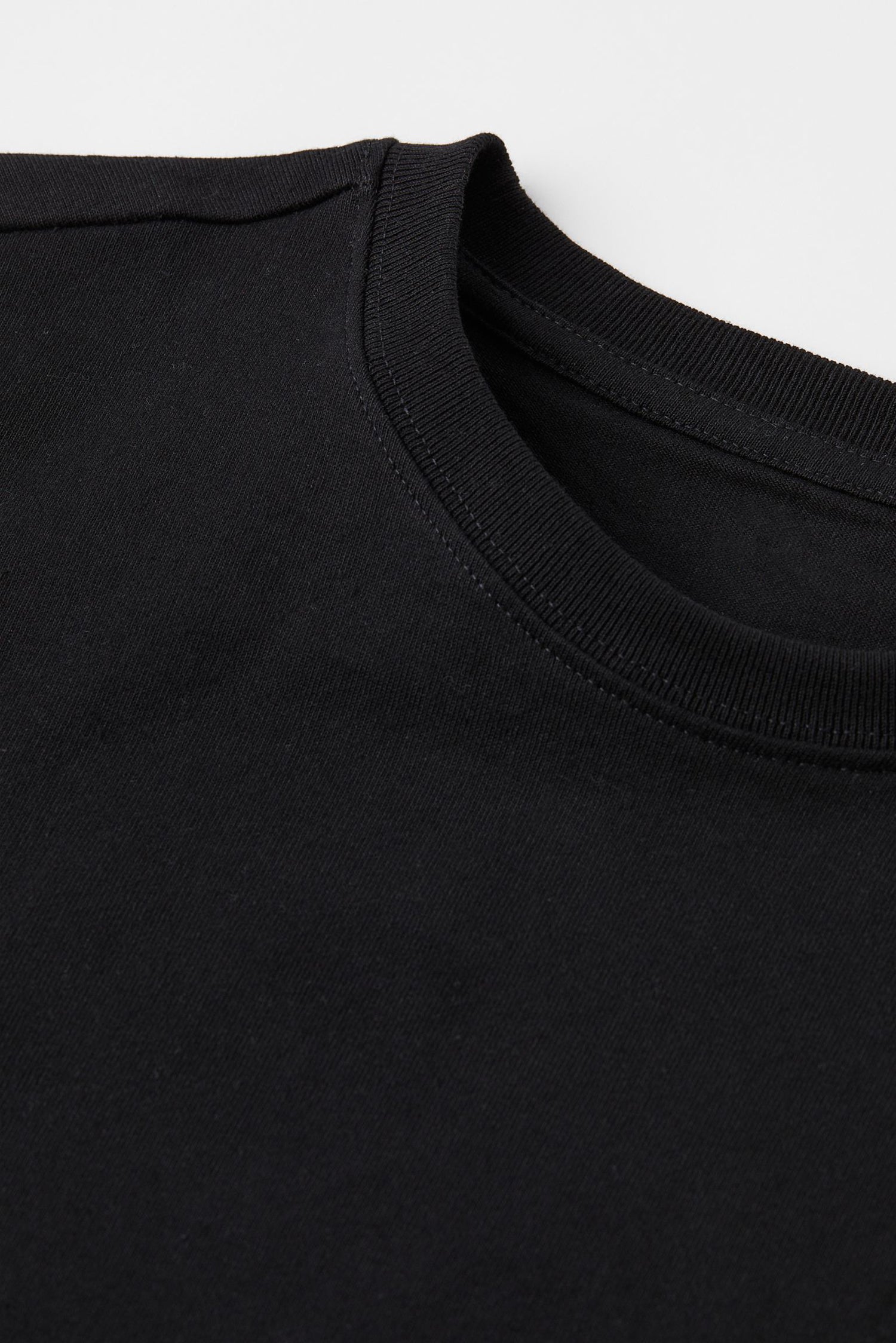 Box Fit T-shirt, Sort